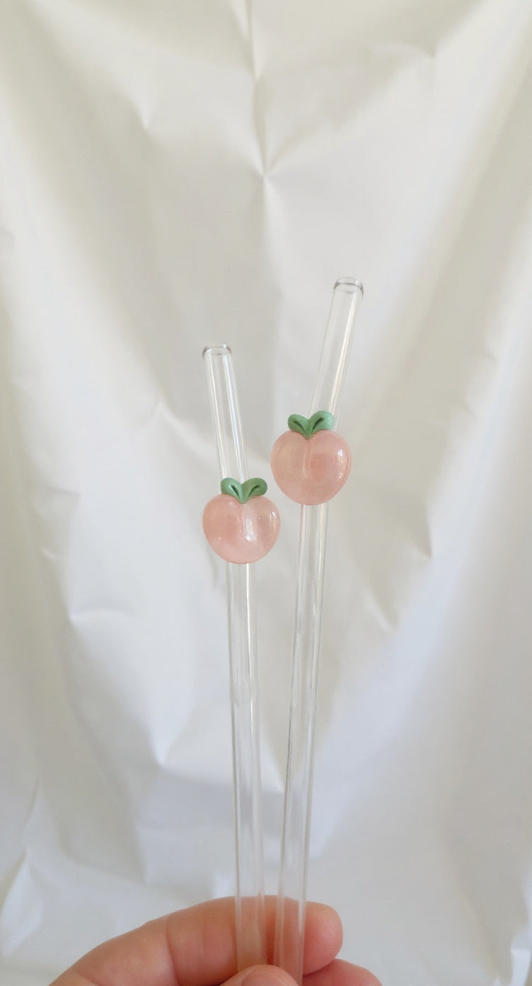 Straws - Peach