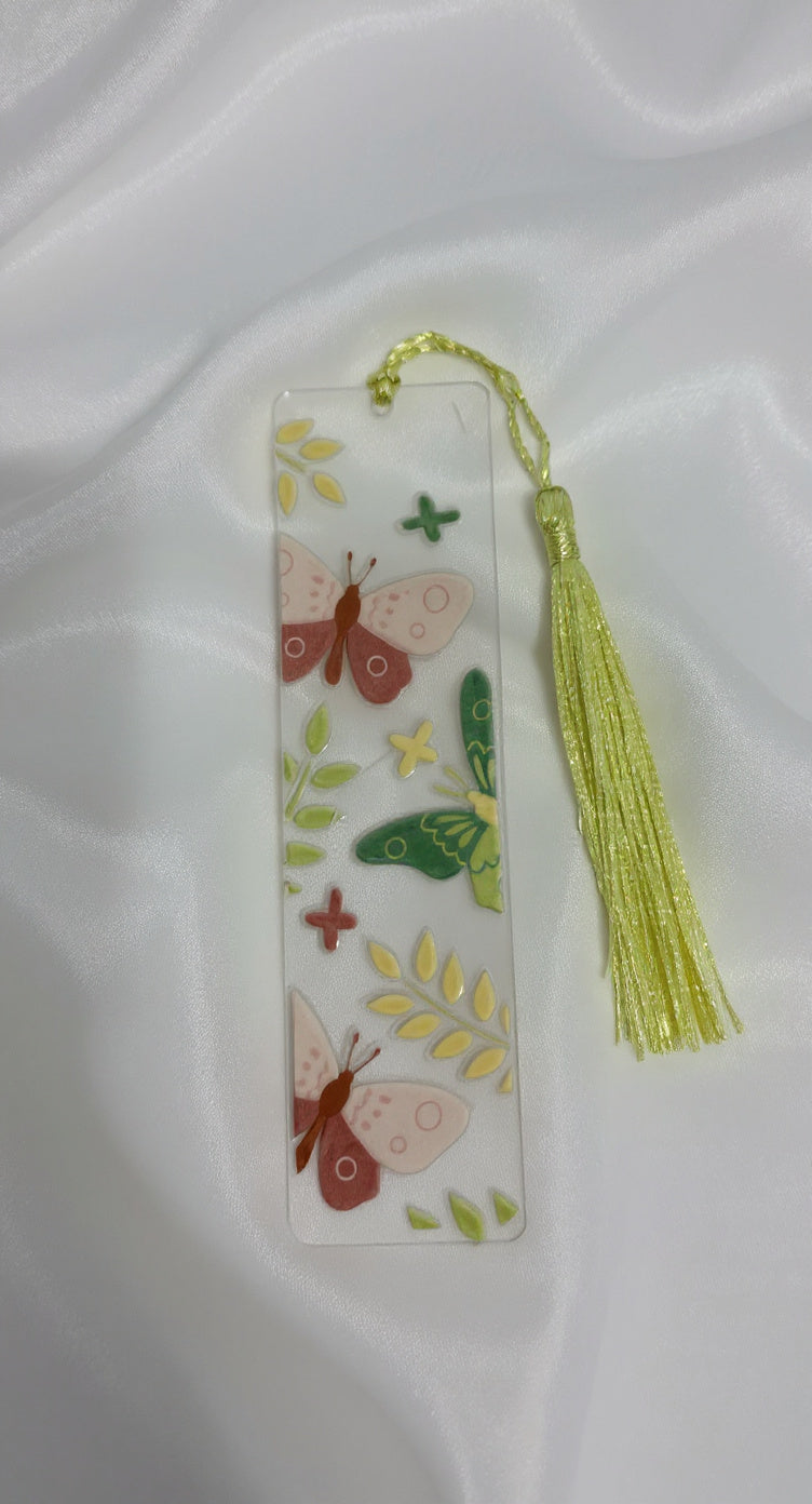 Bookmark - Butterfly Leaves