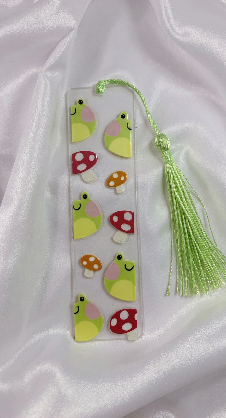 Bookmark - Frogs & Mushrooms