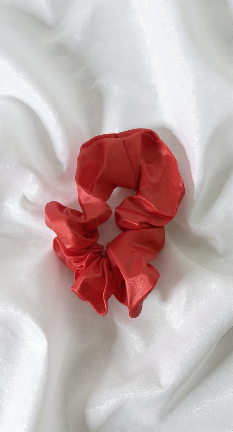 Scrunchies - Red Plain