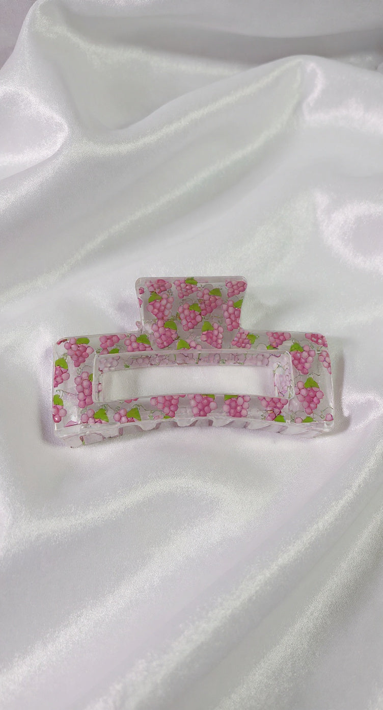 Clawclip - Grape Pattern