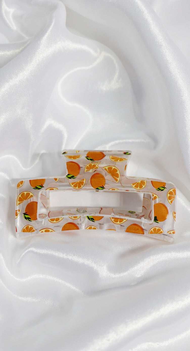 Clawclip - Orange Pattern