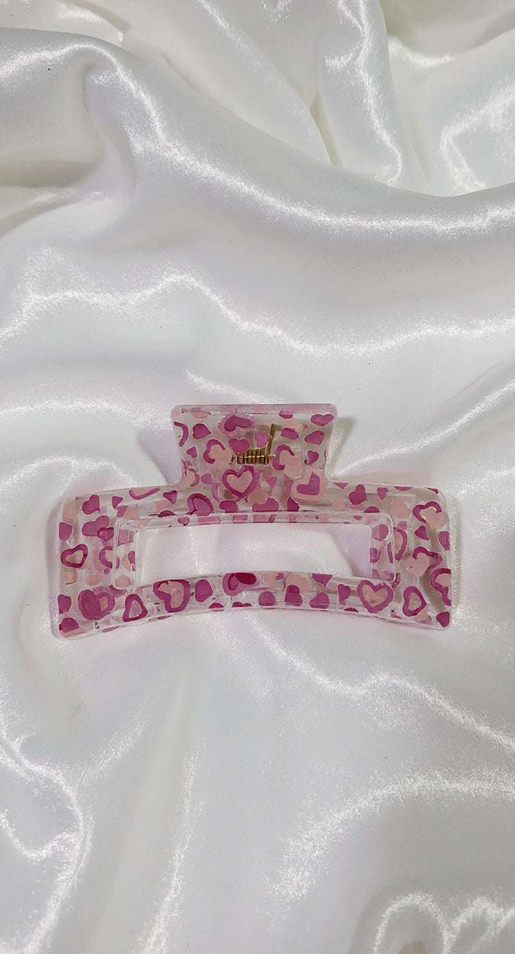 Clawclip - Love Hearts Pattern