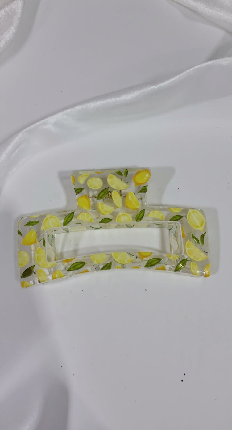 Clawclip - Lemon Pattern