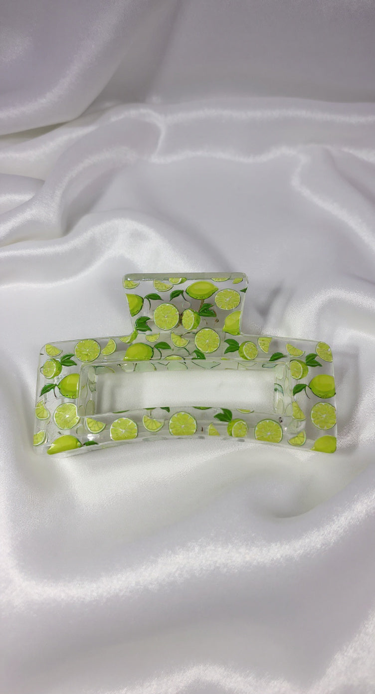 Clawclip - Lime Pattern
