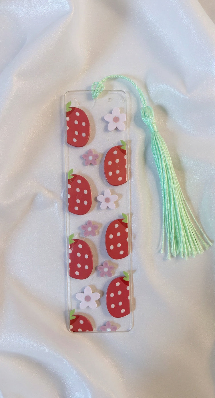 Bookmark- Strawberries